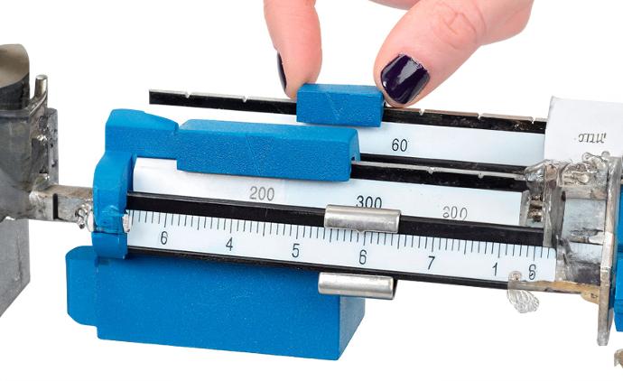 The easiest way to read a triple beam balance measurement. 