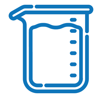 Overhead stirrers are built to a certain capacity. Only keep appropriately sized vessels nearby