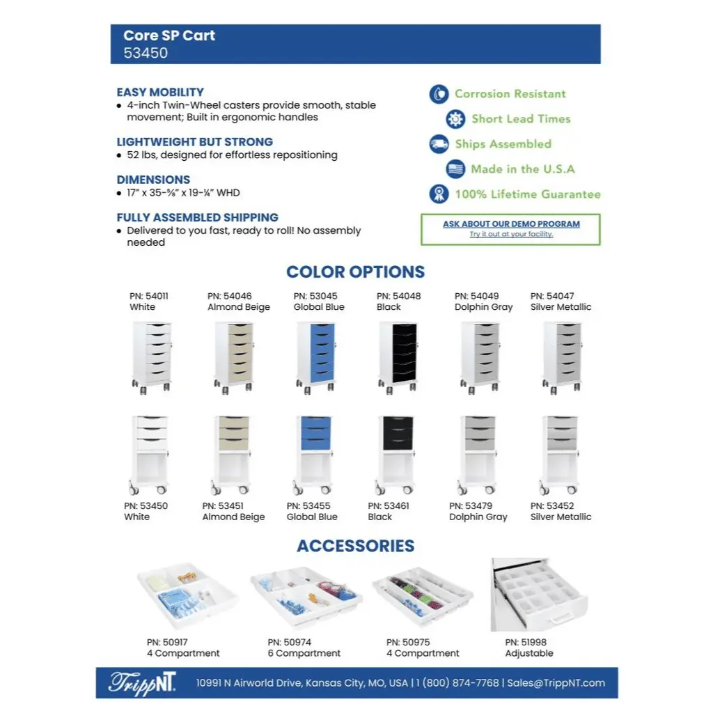 Core SP Cart with 6 White Drawers (9).webp