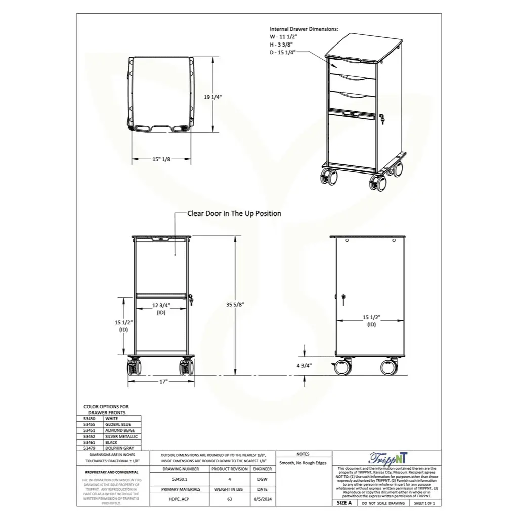 Core SP Cart with 6 White Drawers (7).webp