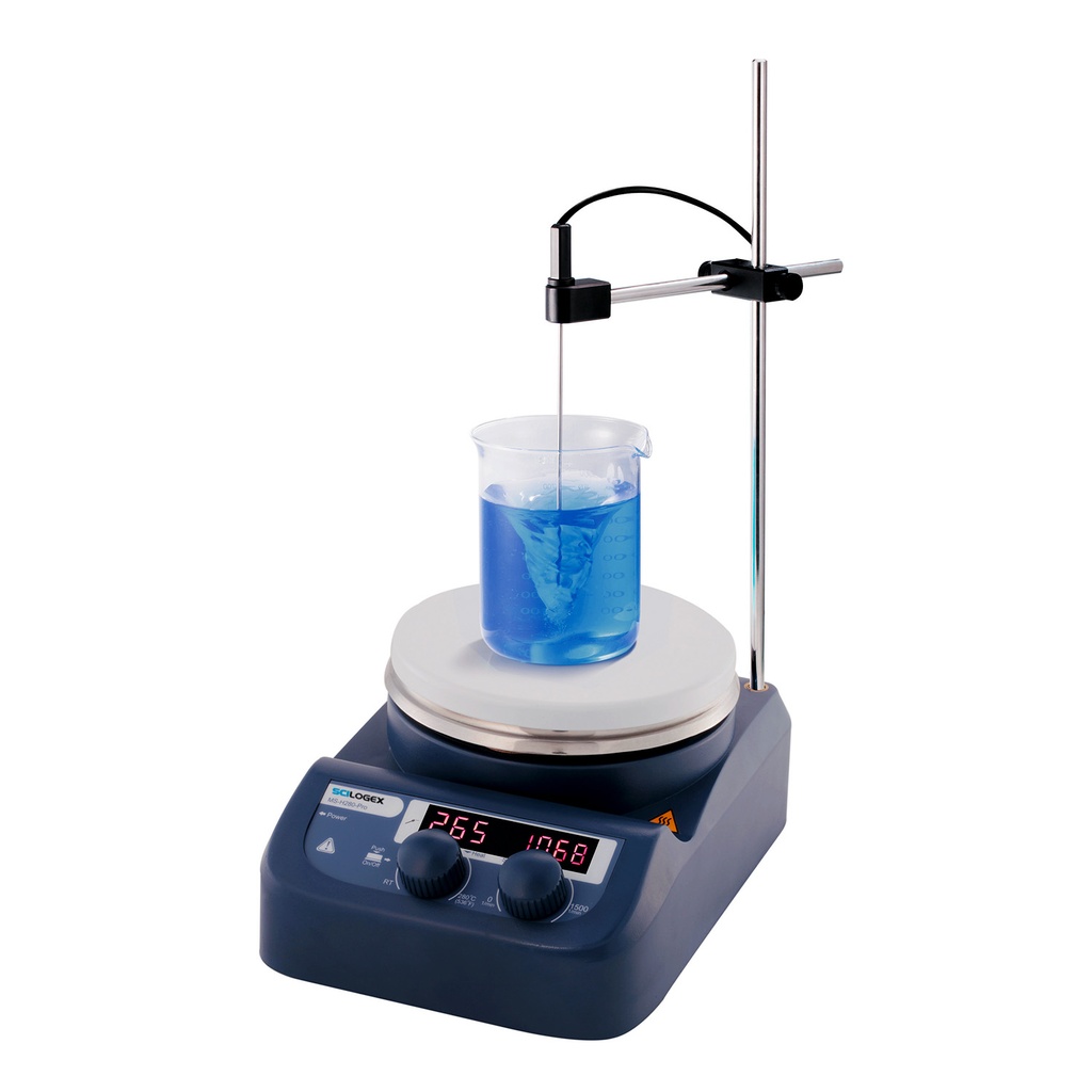 SCILOGEX SCI280-Pro Circular-top LED Digital Hotplate Stirrer (280ºC Max.)