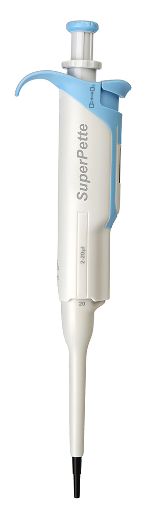 SuperPette Autoclavable Pipettors in 7 fully adjustable volume sizes