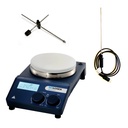 SCILOGEX SCI340-Pro Circular-top LCD Digital Hotplate Stirrer (340ºC Max.)