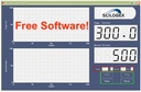 SCILOGEX SCI340-ProT Circular-top LCD Digital Hotplate Stirrer, with timer 340ºC/1500rpm Max.