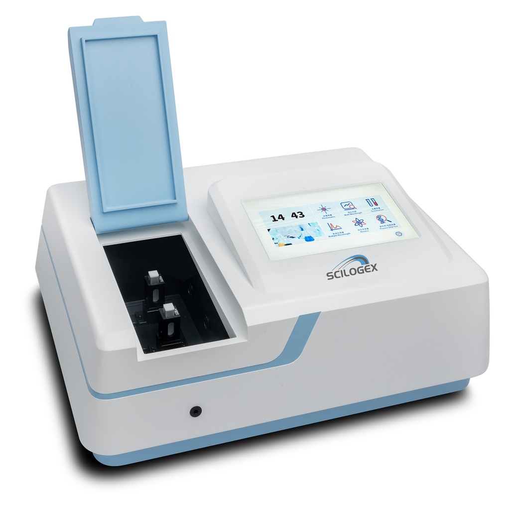 SCILOGEX SCI-5102XUV Double-Beam Spectrophotometer 190-1100nm, 2mm bandwidth US Plug