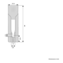759230 Disposable UV-Cuvettes, Ultra-Micro, 15mm center height, 70-550µl, 500-Pk.png