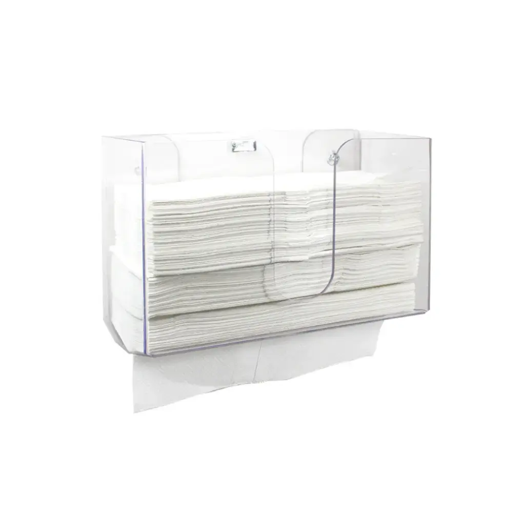 Narrow Clear Dual Paper Towel Dispensers(3).webp