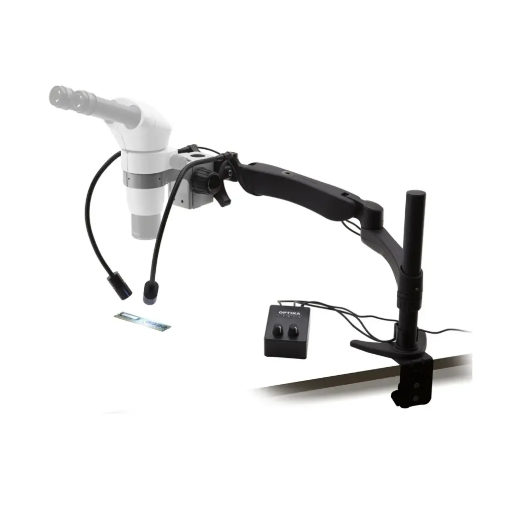 SZ Table clamp mount stand, focusing system and LED