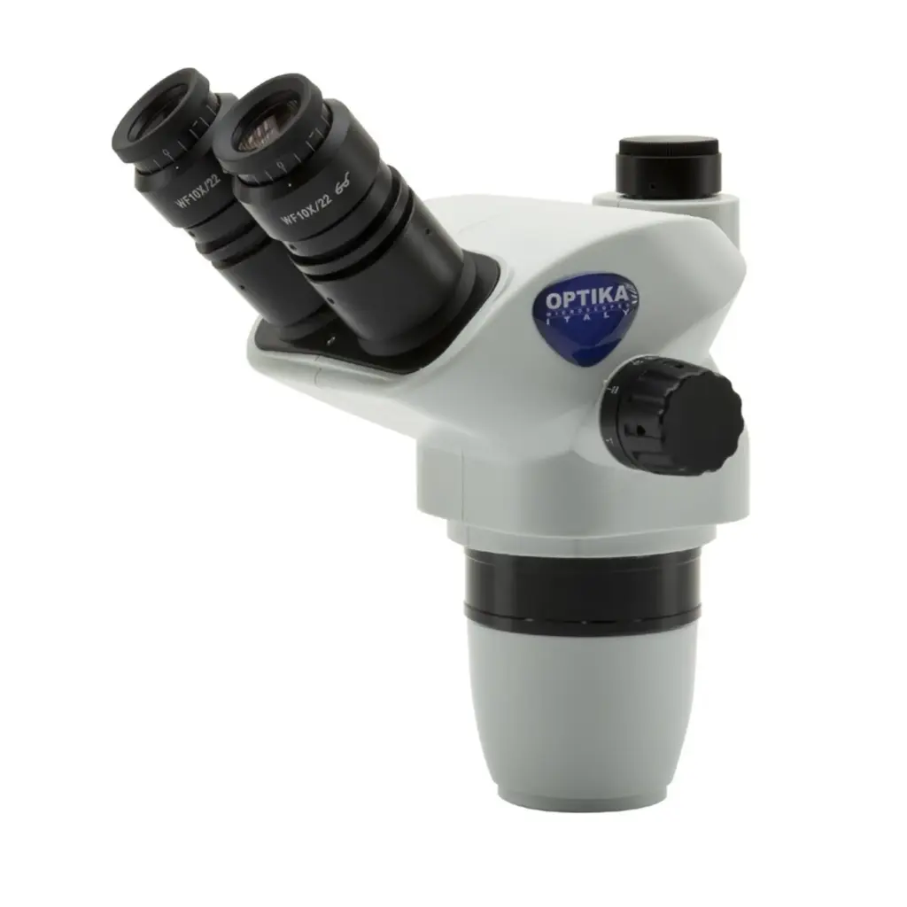 SZ Trinocular Stereomicroscope head, 6.5x-55x, Zoom ratio 8.46:1