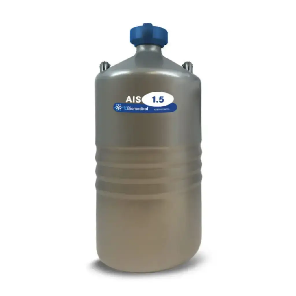 Taylor Wharton by IC Biomedical – AIS1.5 AI Shield Cryogenic Storage Dewar (Capacity: 36 x 1/2cc Straws)