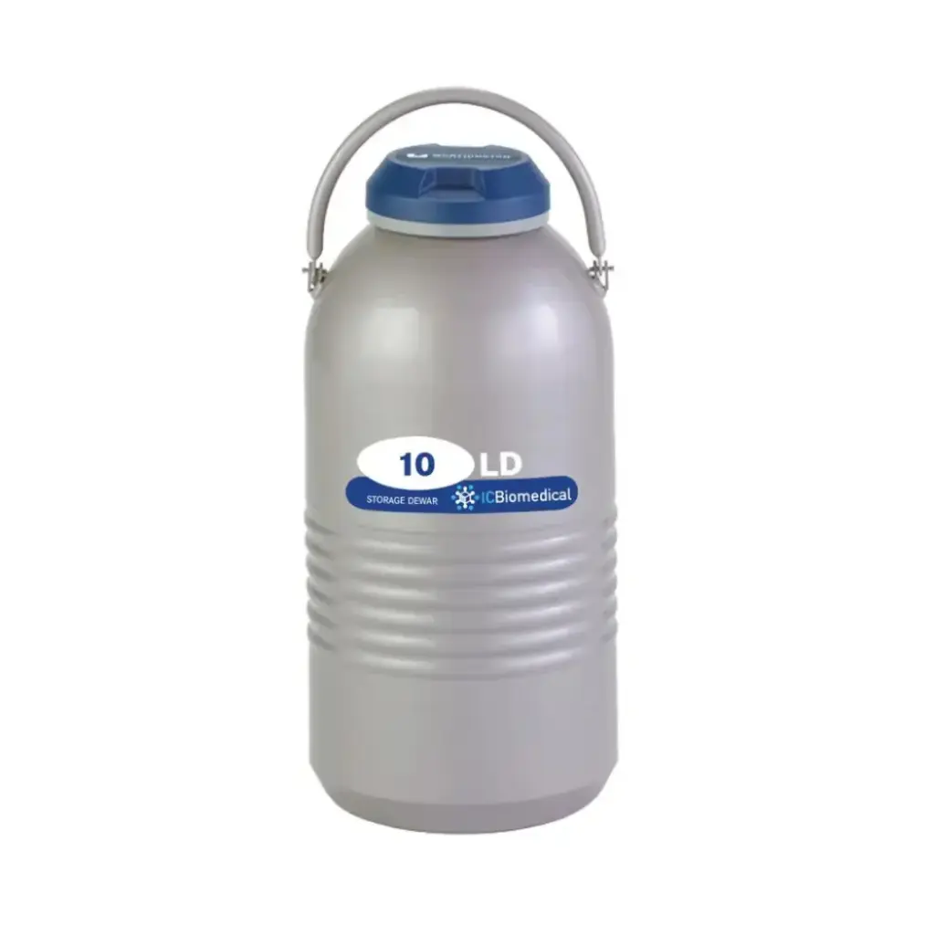 Taylor Wharton by IC Biomedical – LD10 Aluminum Cryogenic Dewar (Capacity: 10L)