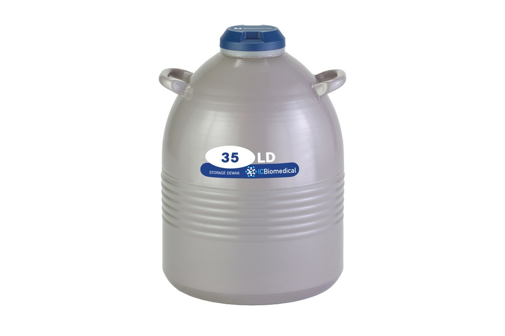 Taylor Wharton by IC Biomedical – LD35 Aluminum Cryogenic Dewar (Capacity: 35L)