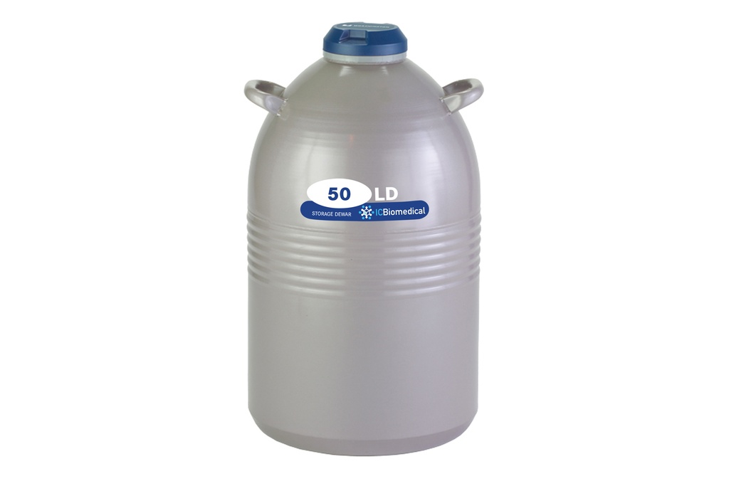 Taylor Wharton by IC Biomedical – LD50 Aluminum Cryogenic Dewar (Capacity: 50L)