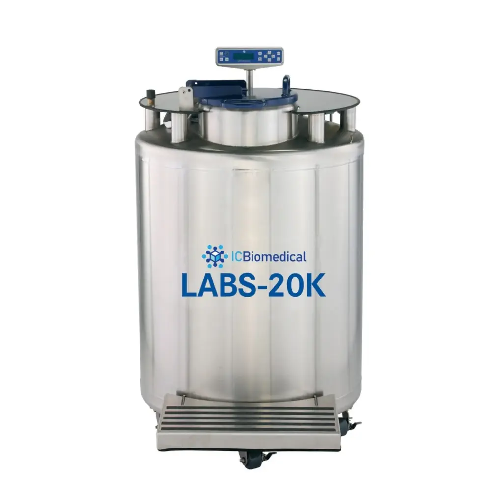 Taylor Wharton by IC Biomedical – LABS20K-CS LN2 Freezers System with CS200 Controller (Capacity: 19,500 x 2.0ml vials)