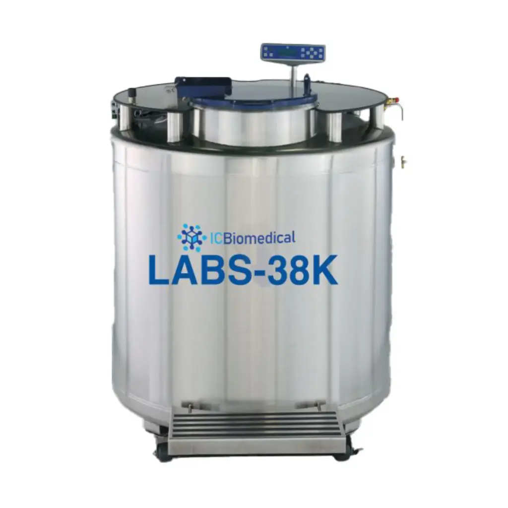 Taylor Wharton by IC Biomedical – LABS 38K LN2 Freezer System (Capacity: 37,700 x 2.0 ml vials)