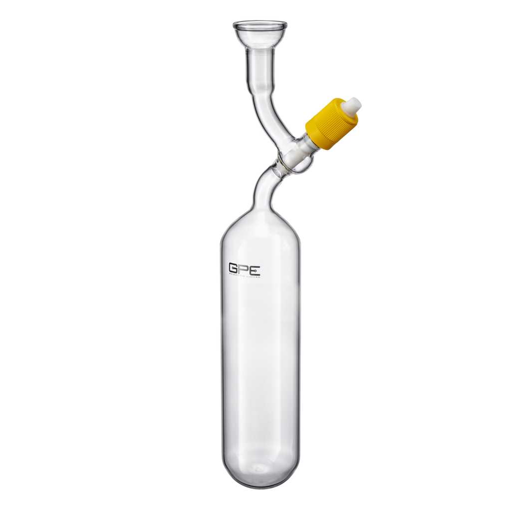 J Young Cylindrical Schlenk Flasks (O-Ring Tap, O-Ring Ball Joint Cup)