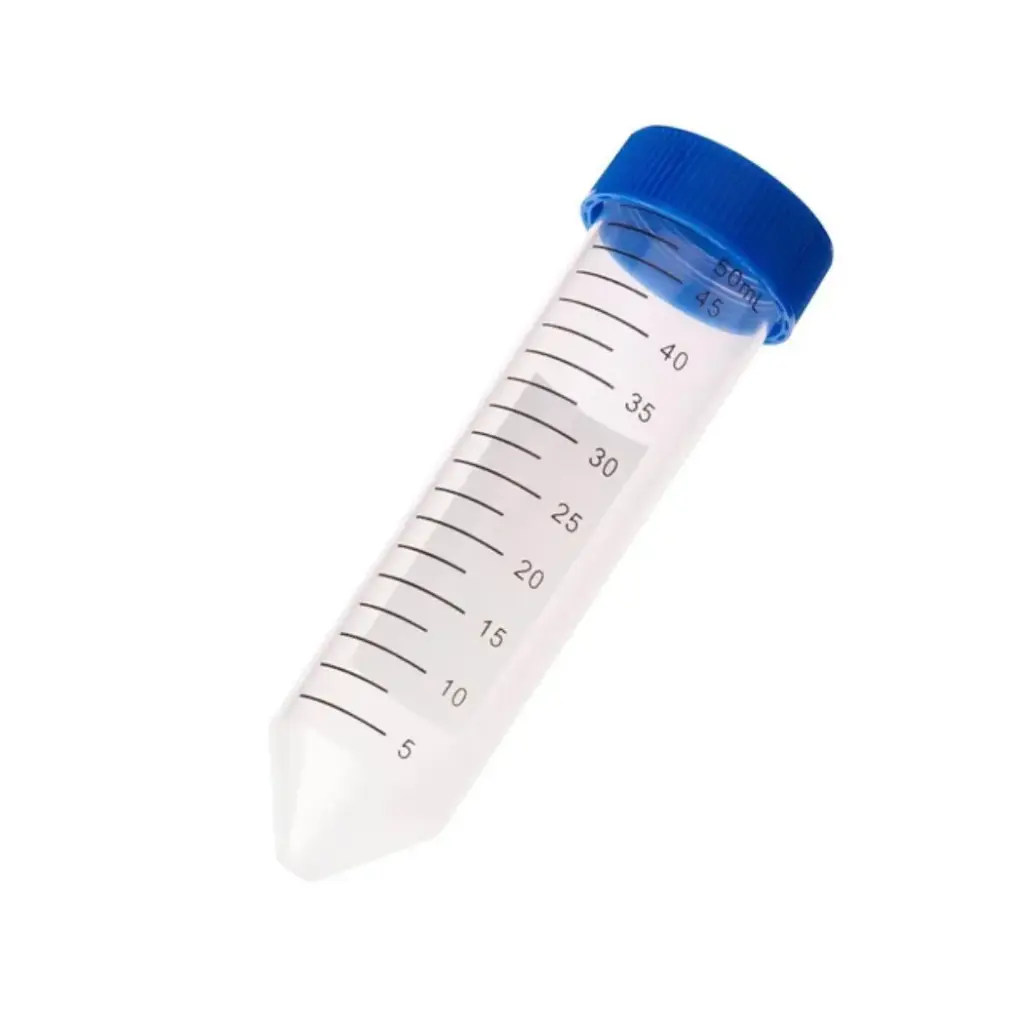 SCILOGEX 50mL Polypropylene Centrifuge Tube - Conical, Sterile, 25/BAG, 500/CS