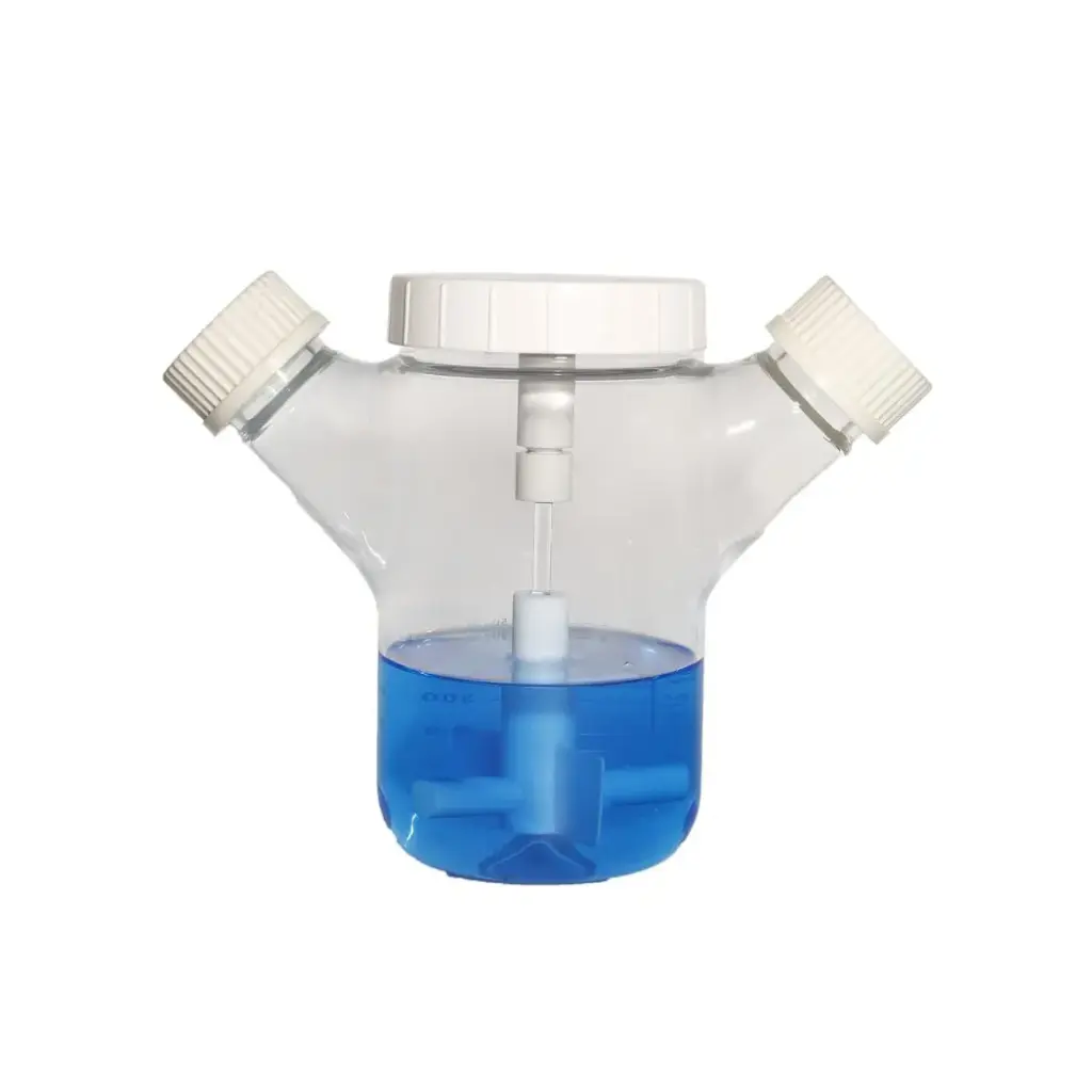 SCILOGEX Glass Spinner Flask, 500ml, for use with Cell Culture Stirrers