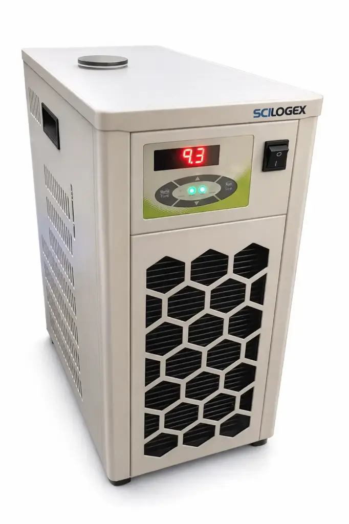 SCILOGEX SCIP5-Mini LED Recirculating Chiller, -20°C to ambient, 110V, 60Hz.