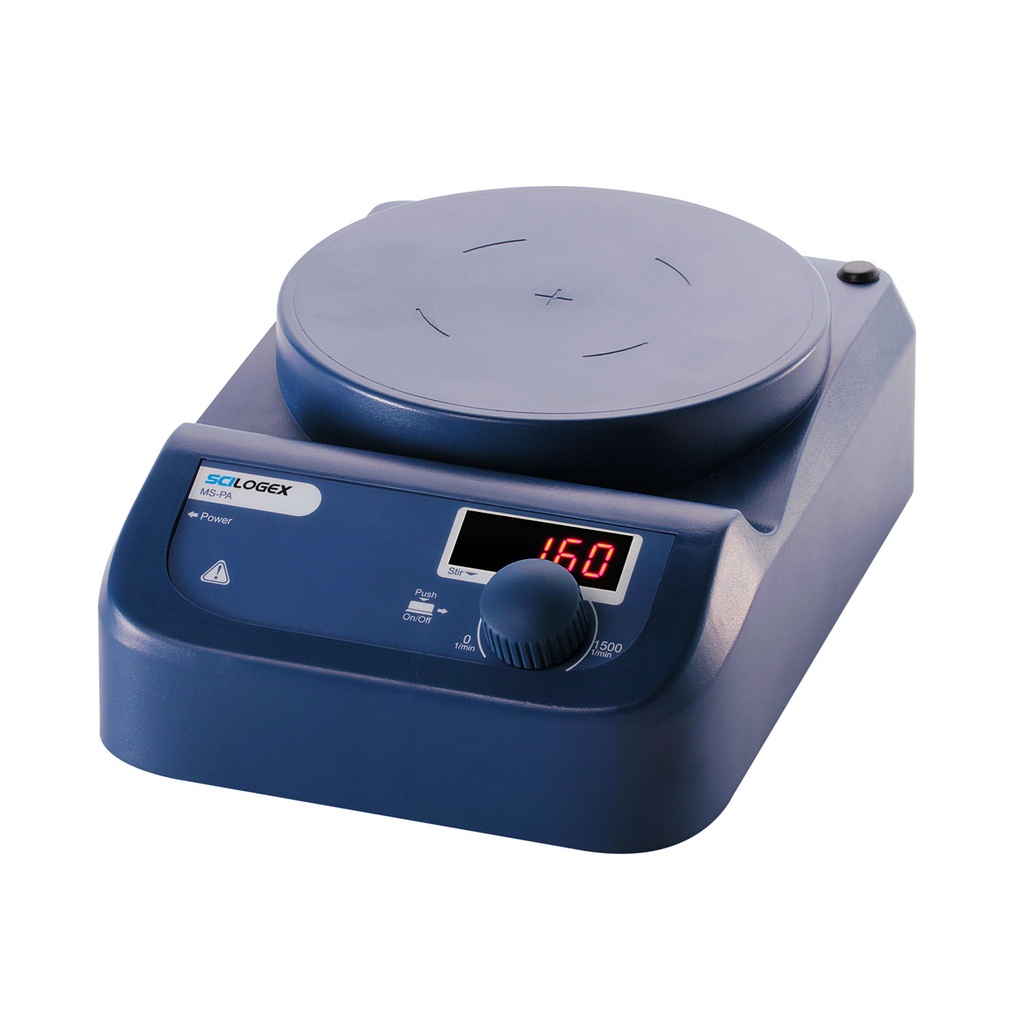 SCILOGEX SCI-PA Circular-top LED Digital Magnetic Stirrer, 200-1500rpm