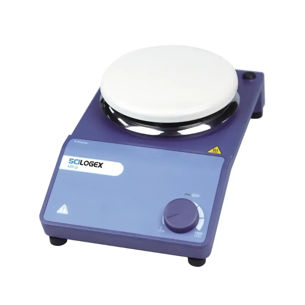 SCILOGEX SCI-S Circular-top Analog Magnetic Stirrer, 15-1500rpm