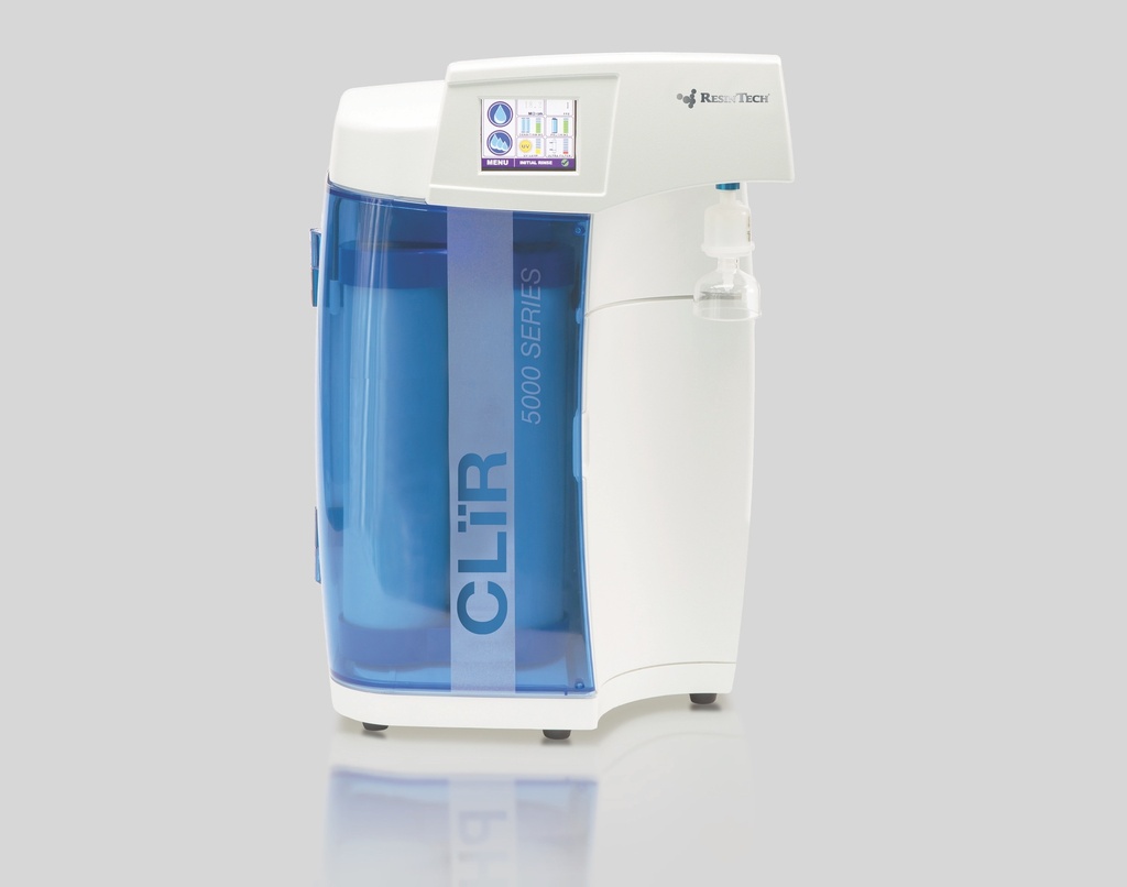 CLiR 5400 Ultrapure Lab Water System Benchtop Configuration with TOC Monitoring, UV Disinfection & Ultrafiltration (220v)