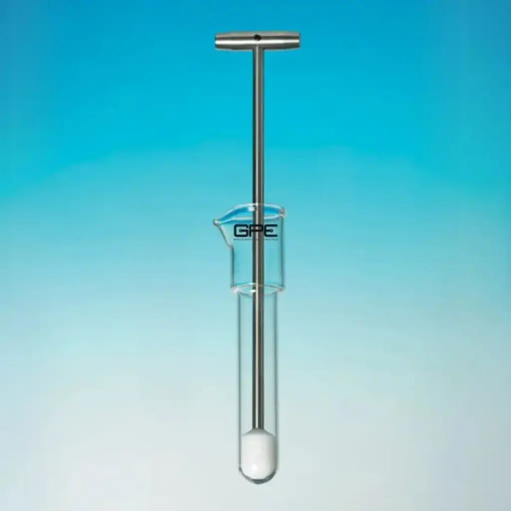 General Purpose Homogeniser, Glass Mortar and PTFE Pestle, 15ml