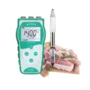 PH850-MT Portable Meat pH Meter Kit, Equipped with LanSen®763 Blade Spear pH Electrode