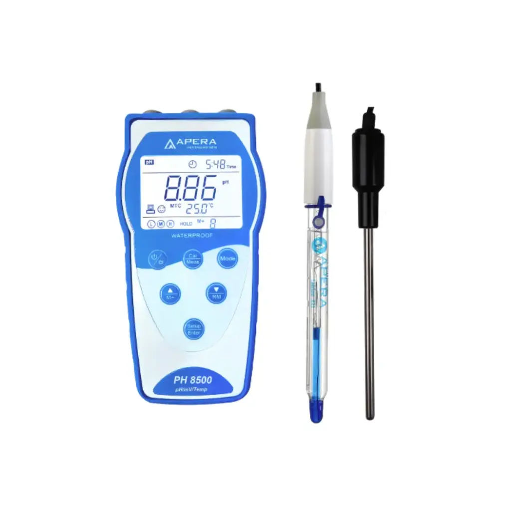 PH8500-HF Premium Series Portable pH Meter for Strong Acid with Data Logger