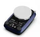 SCILOGEX SCI5-340HST LCD Digital 5 in. Circular Magnetic Hotplate Stirrer, ceramic plate, with Timer, 110V, 50/60Hz US Plug
