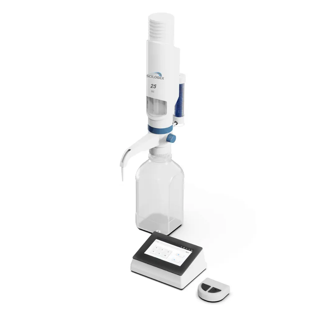 iFlow-Pro Electronic Digital Bottletop Dispenser, 0.02-25ml, 110-240V, 50/60Hz, US Plug