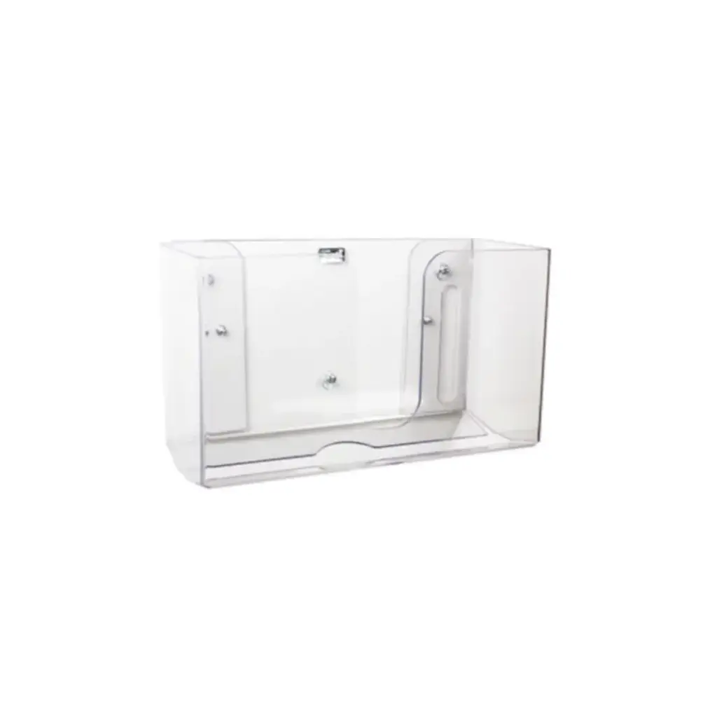 Clear Dual Paper Towel Dispensers