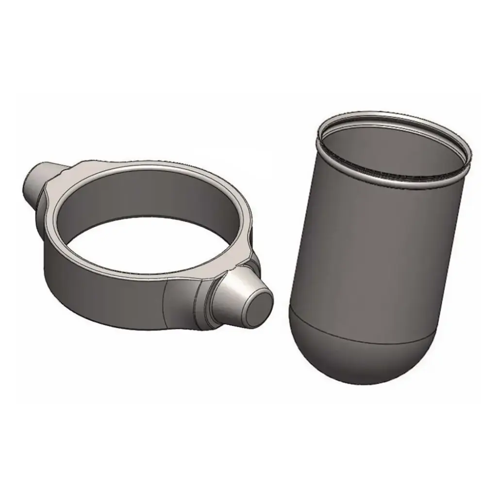 4 x Buckets & 4 x 1 tube 100mL capacity including adapters