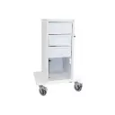 Element 03 Cart with White Drawers