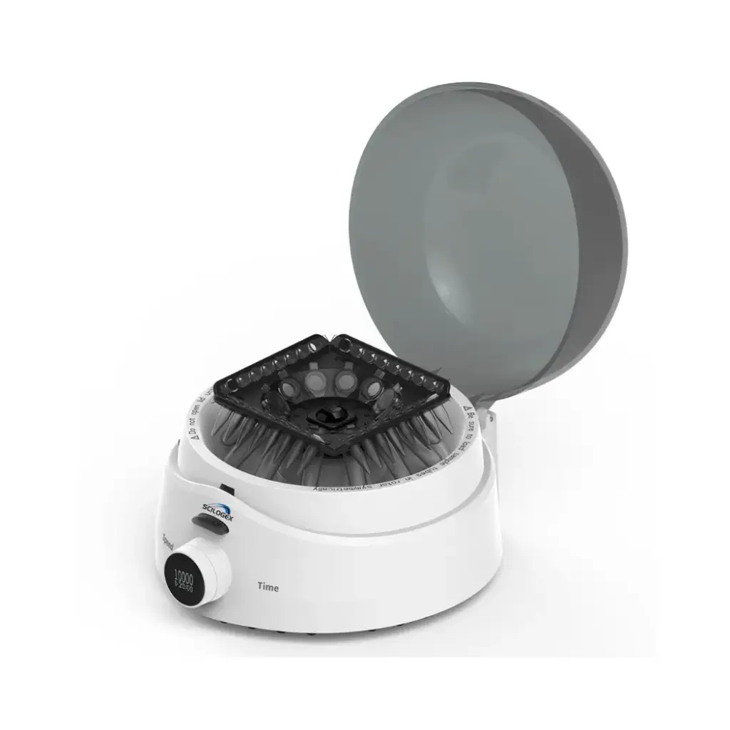 SCILOGEX EZee Pro High Speed Digital Mini Centrifuge with Microtube/PCR rotor, 2000-10000rpms