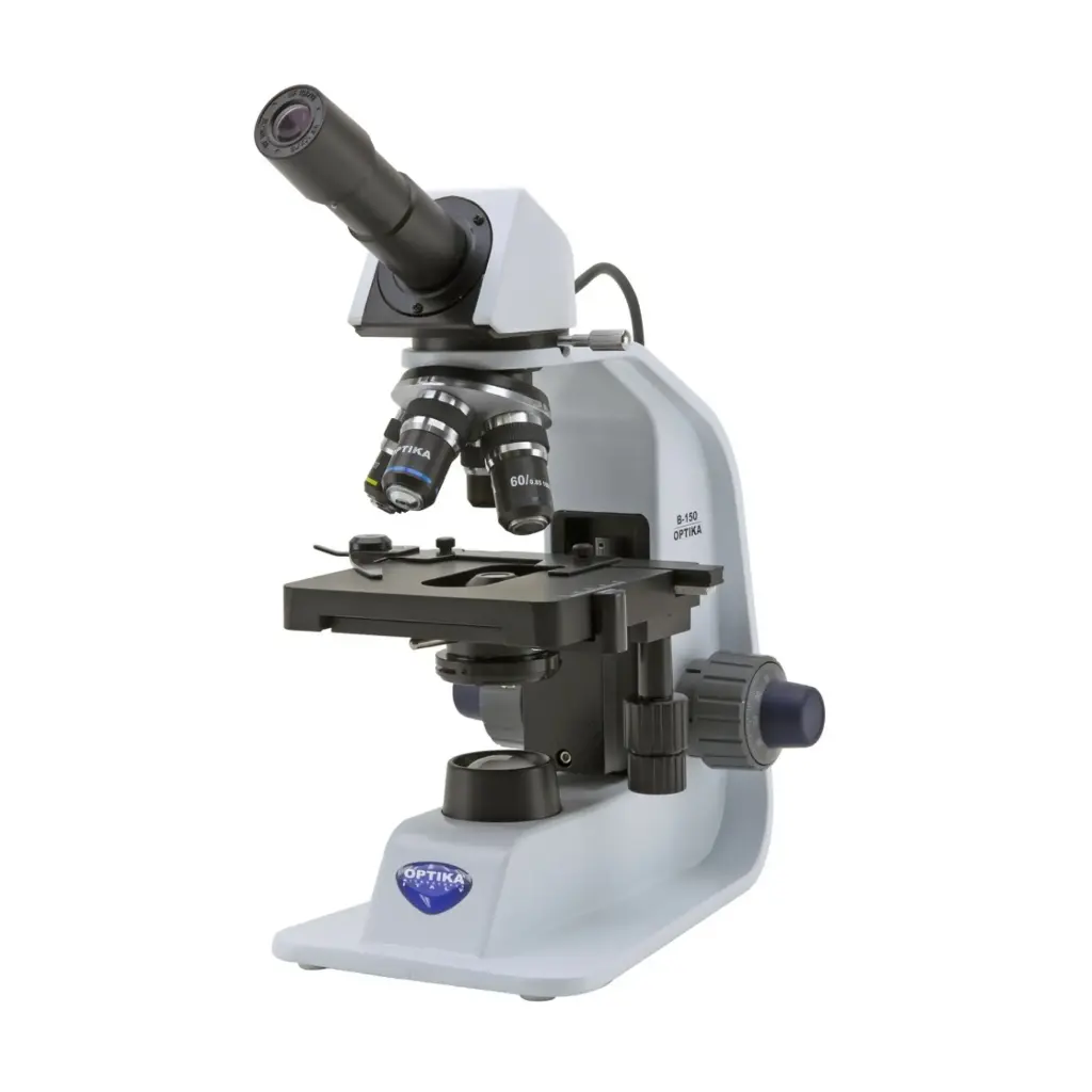 B-150 ALC Monocular brightfield microscope, 600x
