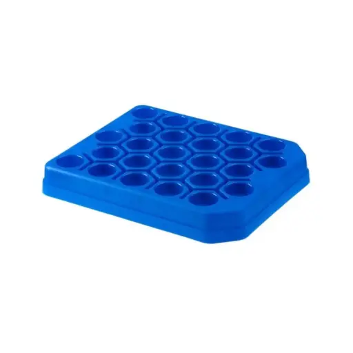 [7112] SCILOGEX 50mL Centrifuge Tube, Polypropylene Rack Only, Non-sterile, Autoclavable, 5/BAG