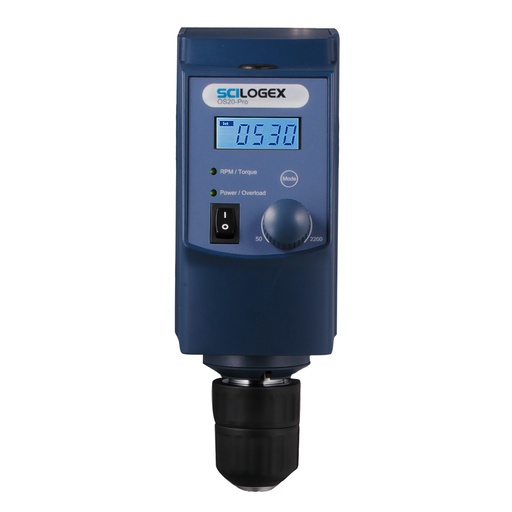 [840103019999] SCILOGEX SCI20-Pro (20L) LCD Digital Overhead Stirrer 50-2200rpm, timer 1min to 99h 59min