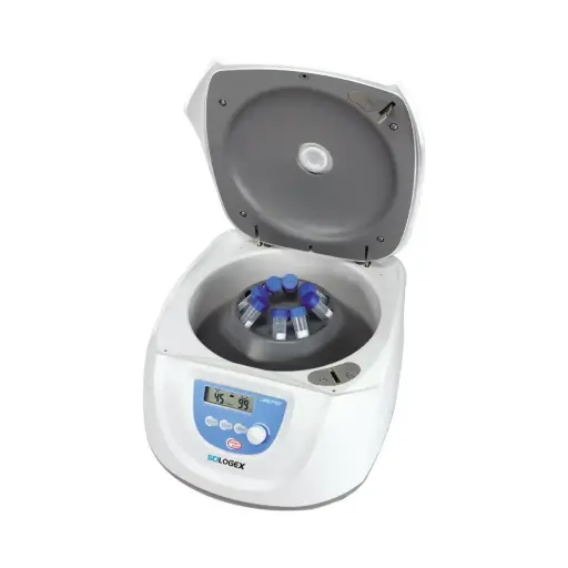 [913023419999] SCILOGEX SCI412 Low-Speed Centrifuge, 8 x 1.5-15mL capacity, 300-4500rpm
