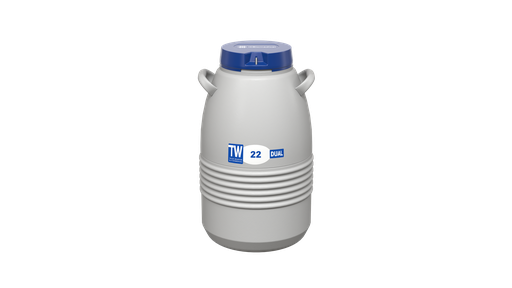 [TW 22 DUAL] Taylor Wharton by IC Biomedical – 22 Dual Series Small LN2 Freezer/Dry Shipper