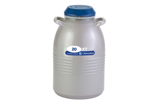[20XTB-11M] Taylor Wharton by IC Biomedical – XT20 Cryogenic Sample Storage with (6) 11″ Canisters (Capacity: 180 x 2.0 ml vials)