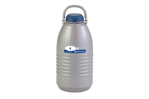 [4D-11M] Taylor Wharton by IC Biomedical – 4D Vapor/Dry Shipper l 4.1L (Capacity: 48 x 2.0mL Vials)