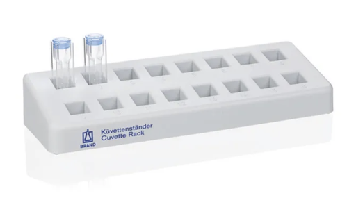 [759500] 759500 Cuvette Rack, PP, Gray, 16 Numbered Positions; 1/EA