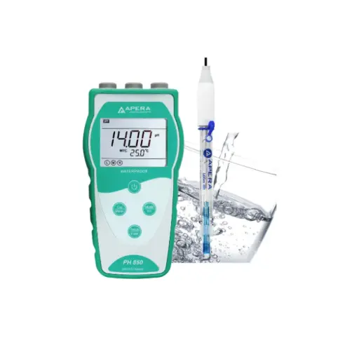 [PH850-PW] PH850-PW Portable pH Meter for Pure Water (Drinking/RO/Distilled/Deionized Water), Equipped with LabSen® 803 Electrode