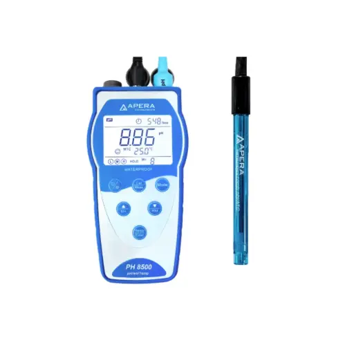 [PH8500] PH8500 Portable pH Meter Kit with GLP Data Logger and USB Data Output