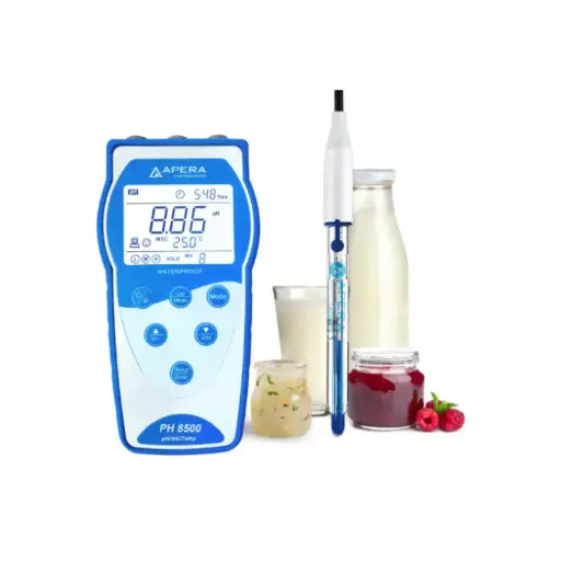 [PH8500-DP] PH8500-DP Premium Series Portable pH Meter for Liquid Food with Data Logger
