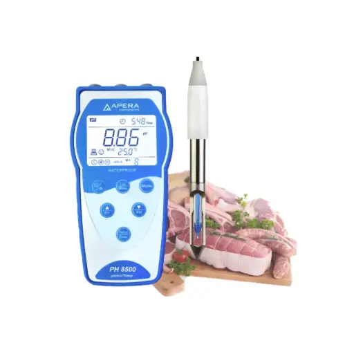 [PH8500-MT] PH8500-MT Premium Series Portable Blade Spear pH Meter for Meat with Data Logger